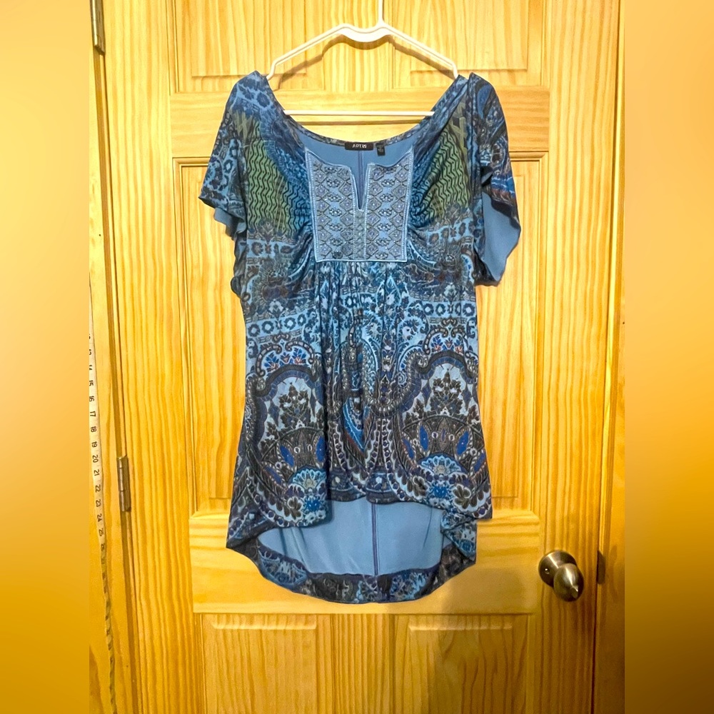 APT 9 Short Sleeved “Silk” Short Sleeved Shirt Size 1X